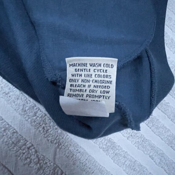 Faconnable Mens Full-Zip Sweater Jacket Small Blue Cotton Knit Mock Neck Pockets - Picture 9 of 10